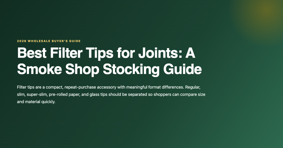 Best joint filter tips wholesale guide for smoke shops