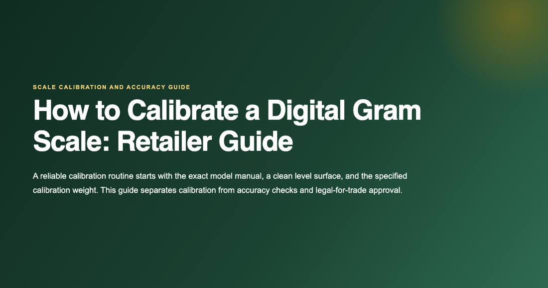 How to calibrate a digital gram scale wholesale retailer guide