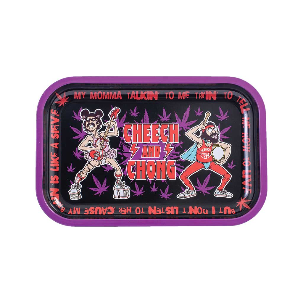 Small Cheech & Chong Rolling Tray - Ear Ache by Cheech & Chong - Wholesale