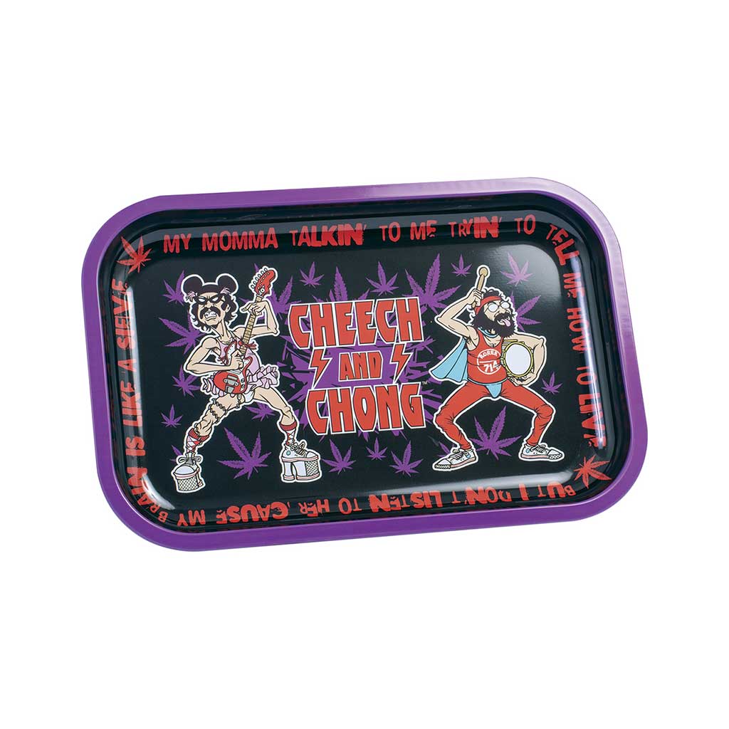Small Cheech & Chong Rolling Tray - Ear Ache Wholesale