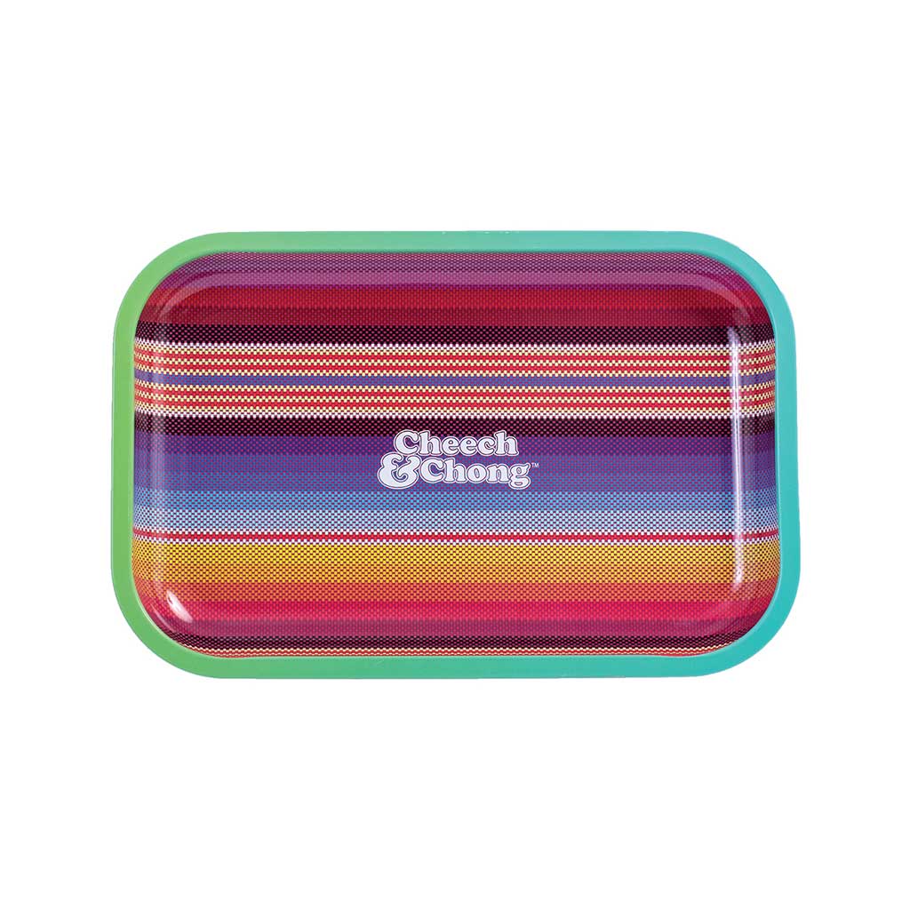 Small Cheech & Chong Rolling Tray - Serape by Cheech & Chong - Wholesale