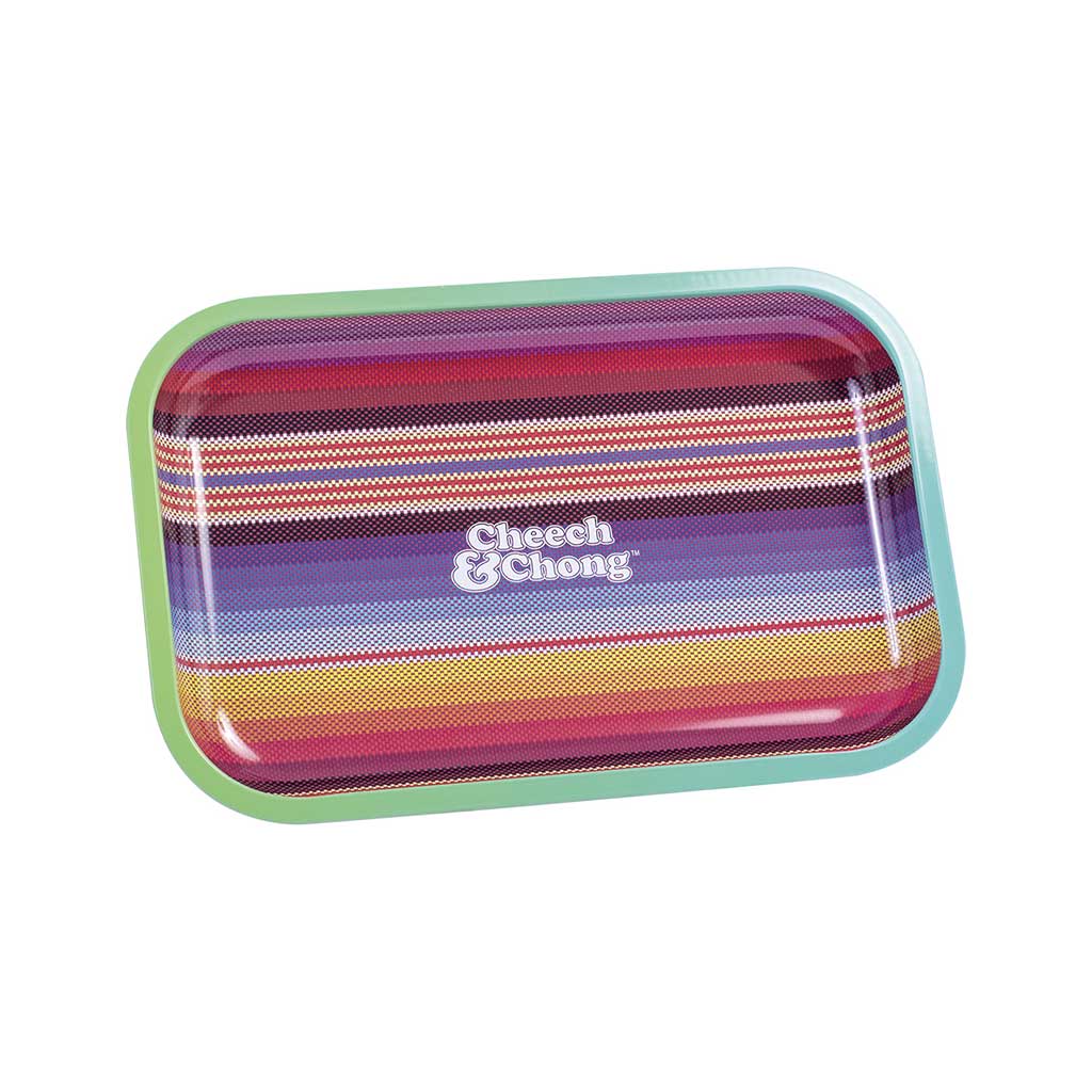 Small Cheech & Chong Rolling Tray - Serape Wholesale