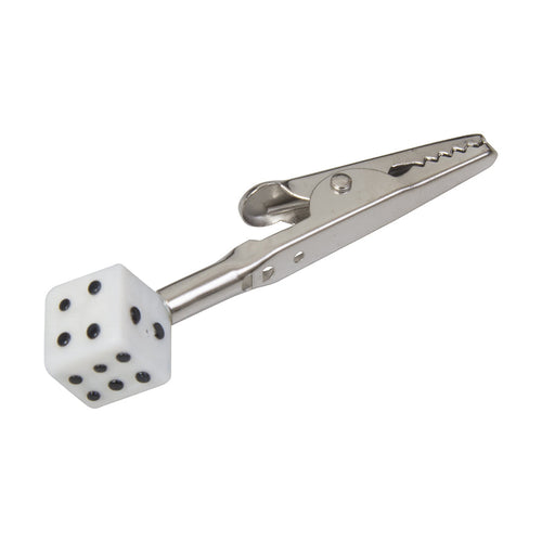 12pk. Dice Top Asst. Color Roach Clips by Green Flower - Wholesale