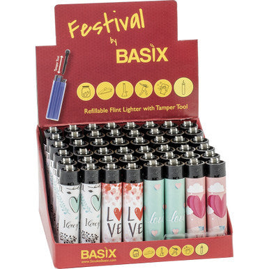 48Ct. Festival Hearts - Basix by Basix - Wholesale