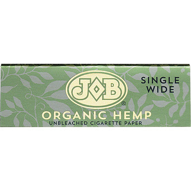 24 Ct. Single Wide Job Organic Hemp Paper by Connection Store - Old HBH Wholesale - Wholesale
