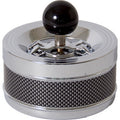 Checker Carbon Push Down Spinning Ashtray by Fujima - Wholesale