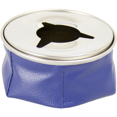 Bean Bag Ashtray (pu Leather) Blue Color by Fujima - Wholesale