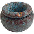 5in Moroccan Ceramic Ashtray - Reactive Blue by Connection Store - Old HBH Wholesale - Wholesale