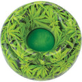 5in Moroccan Ceramic Ashtray - Green Leaves by Connection Store - Old HBH Wholesale - Wholesale