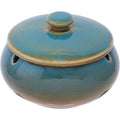 Blue Moroccan Ashtray with Lid by Connection Store - Old HBH Wholesale - Wholesale