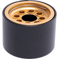 3.3in Black Aluminum Ashtray by Green Flower - Wholesale