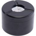 3.1in Black Openable Aluminum Ashtray by Connection Store - Old HBH Wholesale - Wholesale