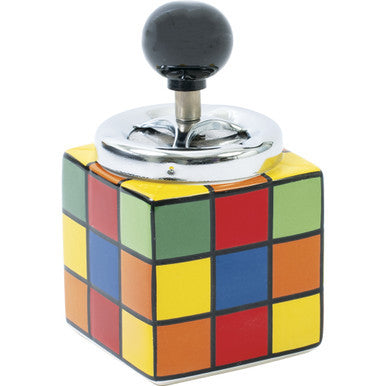 Ceramic Magic Cube Spinning Ashtray by Connection Store - Old HBH Wholesale - Wholesale