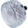 4.75" Glass Spinning Ashtray - Smoky Black by Connection Store - Old HBH Wholesale - Wholesale