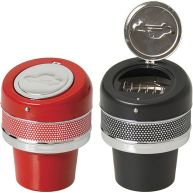 6ct Small Annodize Spinning Ashtray by Connection Store - Old HBH Wholesale - Wholesale