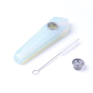 Opalite Gemstone Pipes - Astral Project by Astral Project - Wholesale