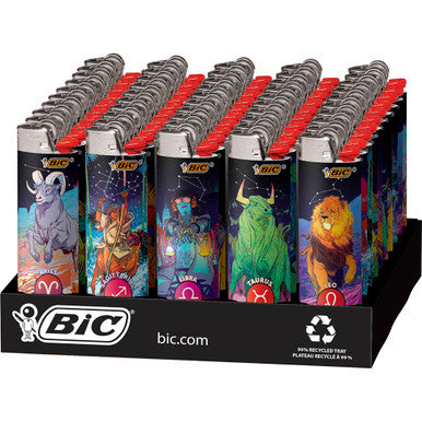50Ct. Bic Limited Astrology Lighters by Bic - Wholesale
