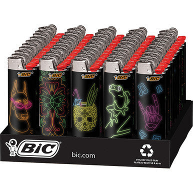 50Ct. Bic Limited Neon Lighters by Bic - Wholesale