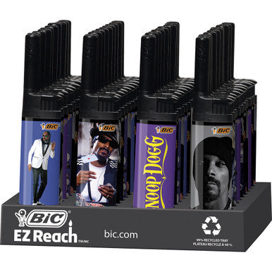 40Ct. Bic EZ Reach Snoop Dogg EleCtronic Lighter by Bic - Wholesale