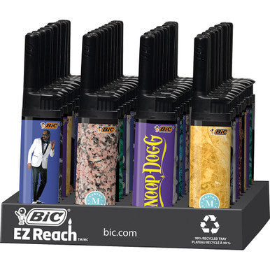 40Ct. Bic EZ Reach Snoop & Martha EleCtronic by Bic - Wholesale