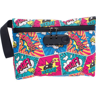 11In X 7.5In Smellproof Bag - Comic by Green Flower - Wholesale