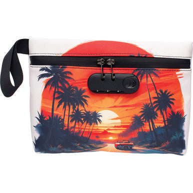 11In X 7.5In Smellproof Bag - Sunset Drive by Connection Store - Old HBH Wholesale - Wholesale