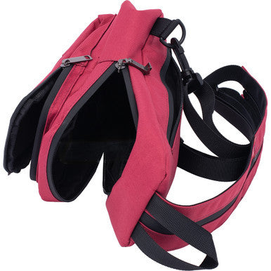12In X 6In X 2In Smellproof Sling Bag - Wine Red by Connection Store - Old HBH Wholesale - Wholesale