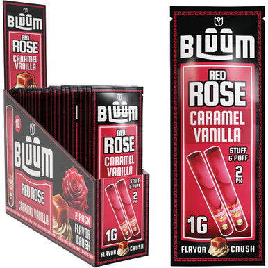 10 Ct. Caramel Vanilla Bluum Wild Flower Rolls Red Rose by Connection Store - Old HBH Wholesale - Wholesale
