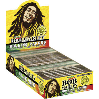 25 Ct. 1.25" Bob Marley Rolling Paper by Bob Marley - Wholesale