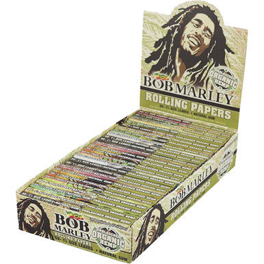 25 Ct. 1.25" Size Bob Marley Rolling Organic Paper by Bob Marley - Wholesale
