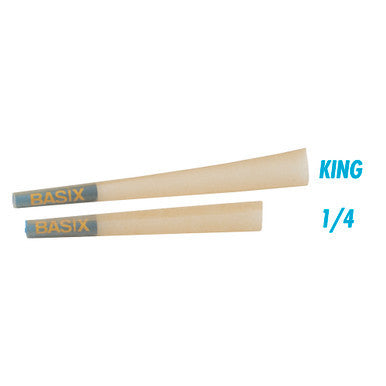 24 Ct. Basix Natural Pre-Rolled Cone 1.25"'' by KushRX - Wholesale