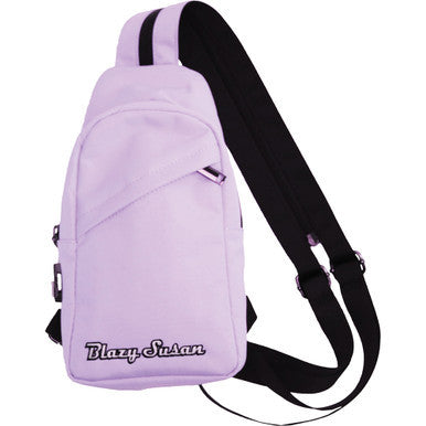 Purple Blazy Susan Cross Body Bag by Blazy Susan - Wholesale