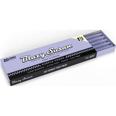 12 Ct. 20pk Purple Cones 1-1/4 Blazy Susan by Blazy Susan - Wholesale