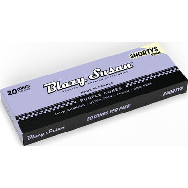 12 Ct. 20pk Purple Cones 53mm Blazy Susan by Blazy Susan - Wholesale