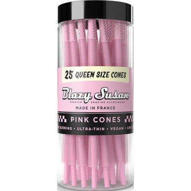 25 Ct. Pink Queen Blazy Susan Cones 120/40mm by Blazy Susan - Wholesale