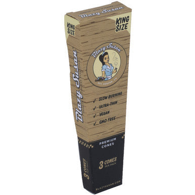 21 Ct. 3pk. Blazy Susan Unbleached Cones King Size by Blazy Susan - Wholesale