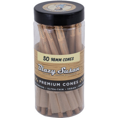 50 Ct. Blazy Susan Unbleached Cones 98mm by Blazy Susan - Wholesale