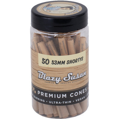 50 Ct. Blazy Susan Unbleached Cones Shorty 53mm by Blazy Susan - Wholesale