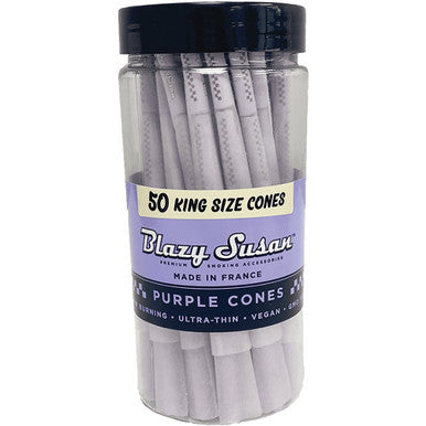 50 Ct. Blazy Susan Purple Cones King Size by Blazy Susan - Wholesale