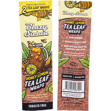 25 Ct. Blazy Susan Honey Lemon Tea Wraps by Blazy Susan - Wholesale