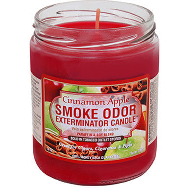 12ct. Cinnamon Apple Smoke Odor Candles 13oz. by Smoke Odor - Wholesale