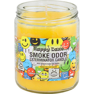 12ct. Happy Daze Smoke Odor Candles 13oz. by Smoke Odor - Wholesale