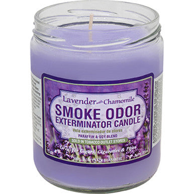 12ct. Lavender With Chamomile Smoke Odor Candles 13oz. by Smoke Odor - Wholesale