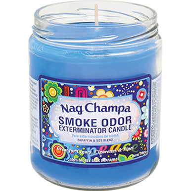 12ct. Nag Champa Smoke Odor Candles 13oz. by Smoke Odor - Wholesale