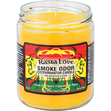 12ct. Rasta Love Smoke Odor Candles 13oz. by Smoke Odor - Wholesale