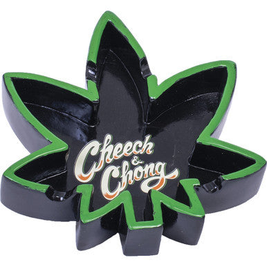 8ct. Cheech & Chong Polyresin Leaf Ashtray by Cheech & Chong - Wholesale