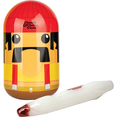 6in Labrador Hand Pipe & Collectors Tin - Cheech & Chong by Cheech & Chong - Wholesale