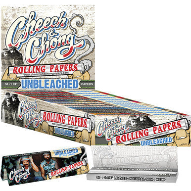 25 Ct. Cheech & Chong Unbleach 1.25" Size by Cheech & Chong - Wholesale