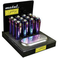 12Ct. Icy Colored Metal Clipper Lighters by Clipper - Wholesale