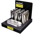 12Ct. Silver Colored Metal Clipper Lighters by Clipper - Wholesale